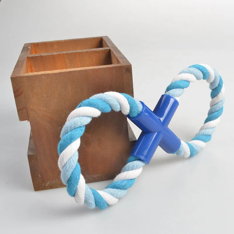 Товары для собак и кошек восемь хлопковых жевательных игрушек тренировочные