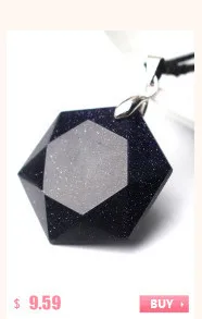 Drop Shipping Black Obsidian Necklace Pendant Chinese BAGUA Men's Jewelry Women's Jewelry