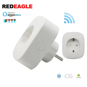 

WiFi Smart Socket Power Plug with Timing Function Support Amazon Alexa Google Home IFTTT EU Plug