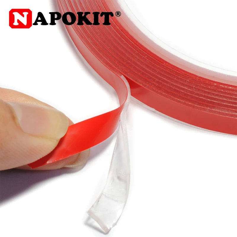 

0.6CM Width 3M Length Car Sticker Double Side Foam Faced Adhesive Tape Glue Sticker Multi-functional Car Accessories Car-styling