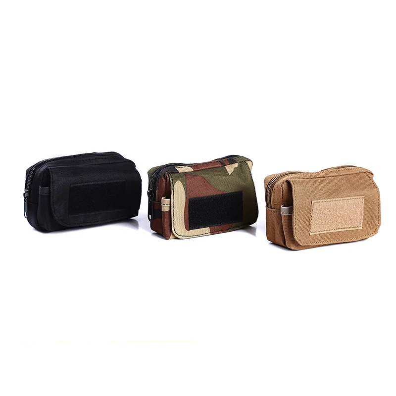 

Portable Sports multi-function Tactical Zipper Bags Small Pockets Military Enthusiasts Mobile Phone Parts Bag Accessory