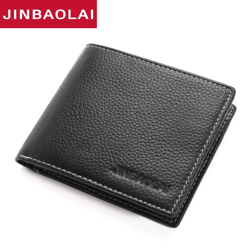 

Classic Cow Leather Wallet Men Small Short Wallet Men Luxury Brand Male Purse With Card Holder Dollar Price Credit Id Card Purse