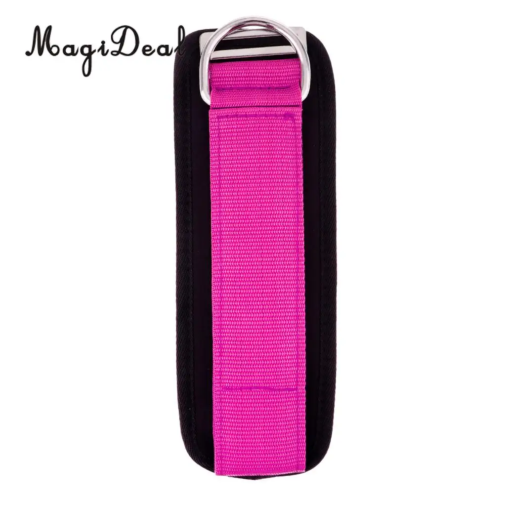 MagiDeal Ankle Anchor Strap D-ring Gym Leg Pulley Strap Lifting Fitness Exercise Strength Ankle Strap Belt Training Equipment