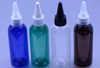 

80ml Lotion Refillable Bottle With Long Nozzle Head Plastic Empty Dropper Glue Containers For Essential Oils Perfume Body Wash