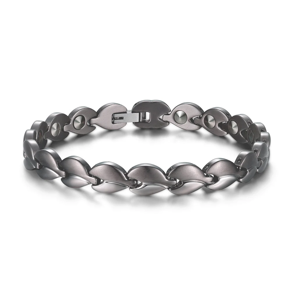 Mesinya 99.99% Германий бусины Титан здоровая терапия модная цепочка браслет для мужчин женщин подарок ювелирных изделий