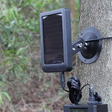 Digital Hunting Cameras Solar Charger Battery External Power For HC300 HC300M S680M S660 5210A Chase Trap Trail Wildlife Camera