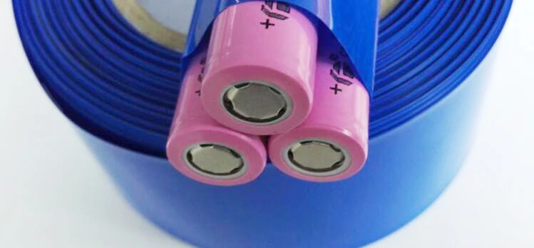 1m 18650 lithium battery RC outer skin packaging repair protection PVC heat shrinkable film casing insulation shrink tube