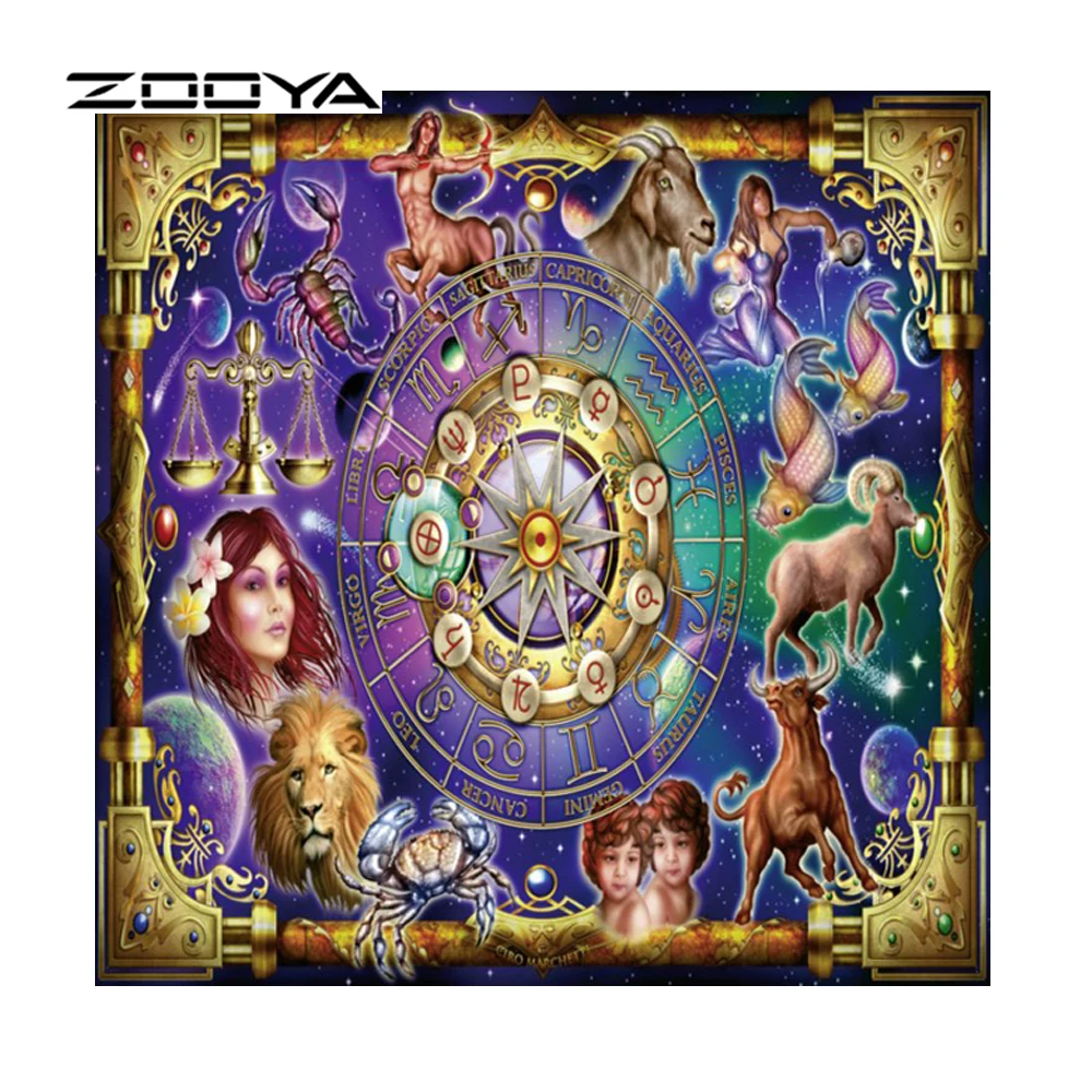 Buy ZOOYA Diamond Painting The Zodiac Diamond