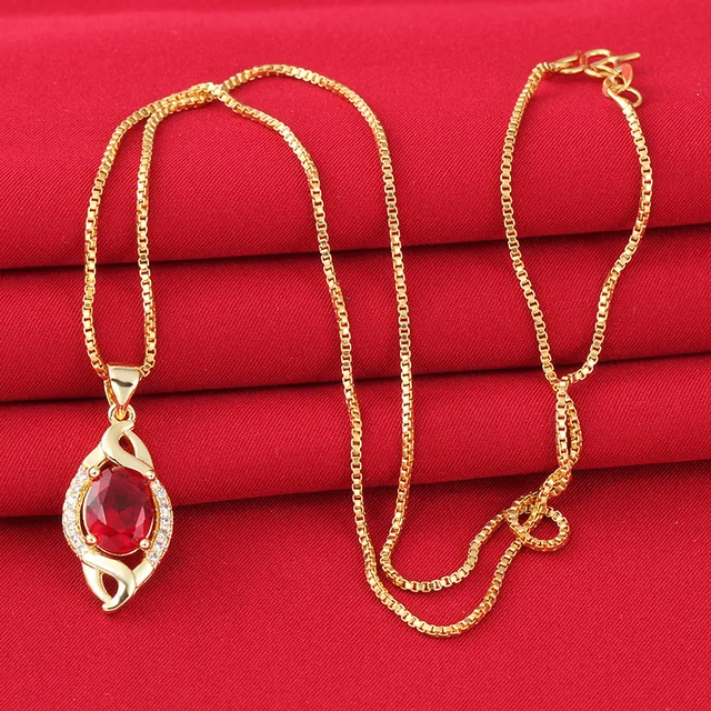 Buy New Fashion Jewelry Dubai 24K Necklaces Pendants