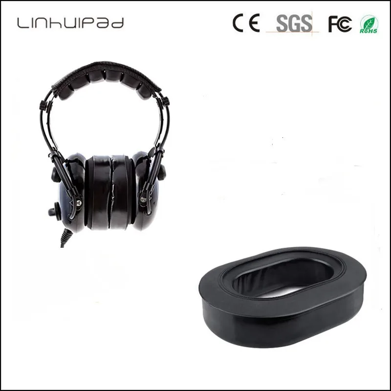Linhuipad сменные детские наушники/амбушюры для Дэвида Кларка прочные Avcomm фару ASA Pilot