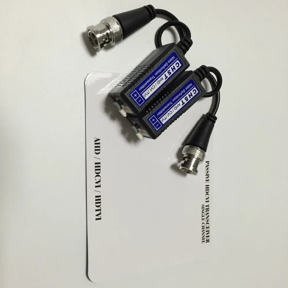 

1 Pairs VideoTwisted Transmission Baluns For CCTV AHD HDCVI HDTVI 720P/1080P Camera AVR CVR TVR Transmission Distance 100-300M