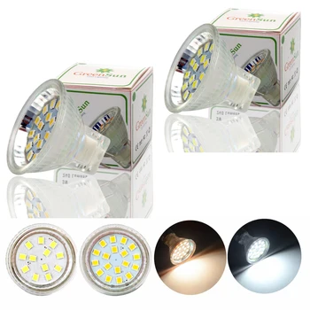 

MR11 Led Spotlight GU4 LED Bulb 3W 5W 2835 SMD Lamp Energy Saving Led Spot Light Bulb Cool/Warm White
