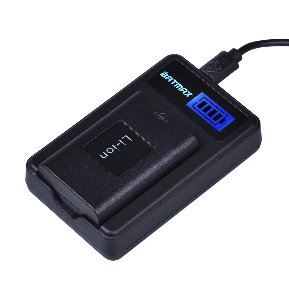 Batmax 1500mAh BP 1310 BP1310 BP-1310 Battery 1500mAh akku + LCD USB Charger for Samsung NX5 NX10 NX100 NX11 NX20 Cameras rechargeable battery camera battery camera battery charger rechargeable battery charger
