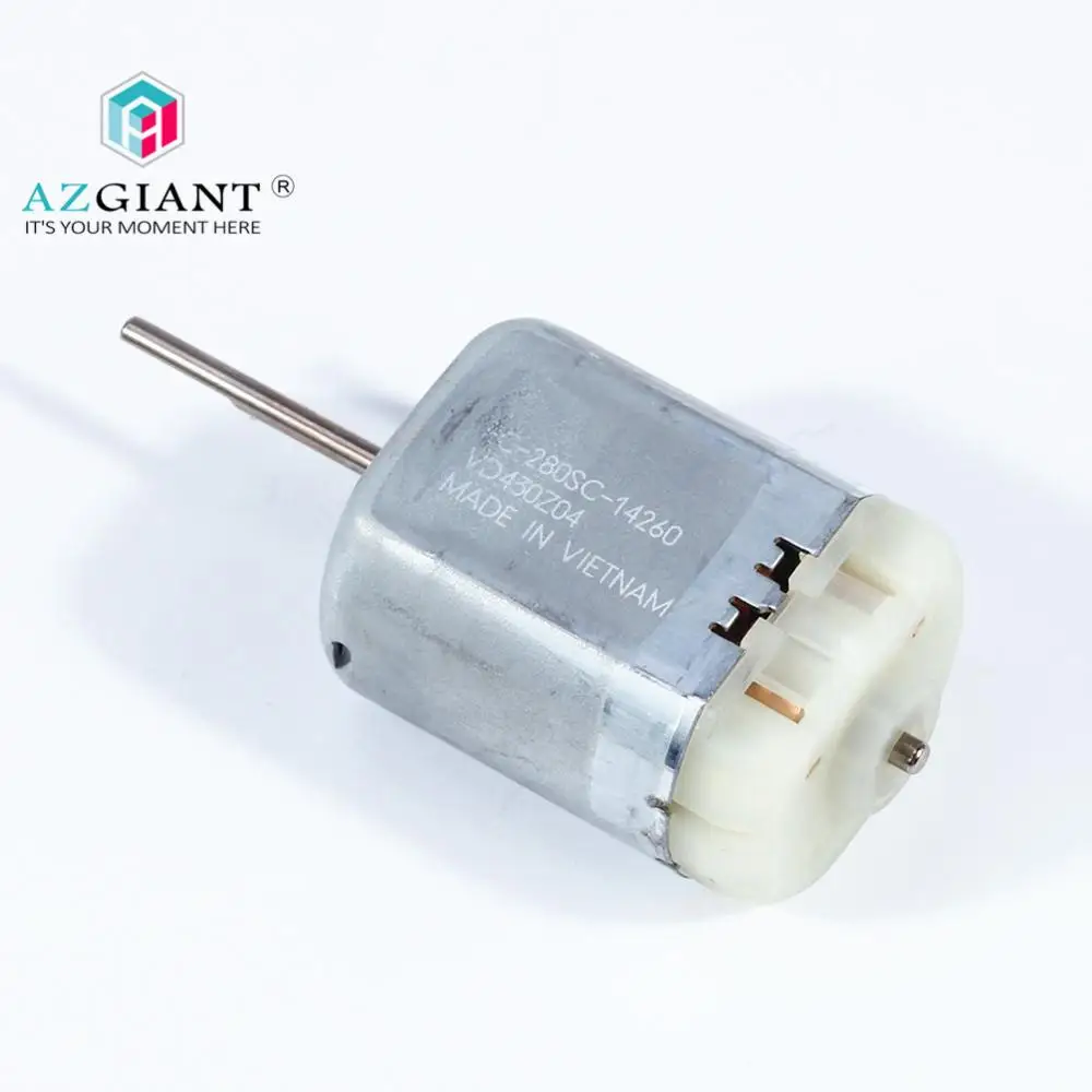 AZGIANT 1-10 шт. 12 В постоянного тока Автомобильный Замок двигателя FC 280SC 14260 миниатюрная Угольная щетка 280 мотор 6800 об/мин для mabuchi D CUT вал - Название цвета: 1pc