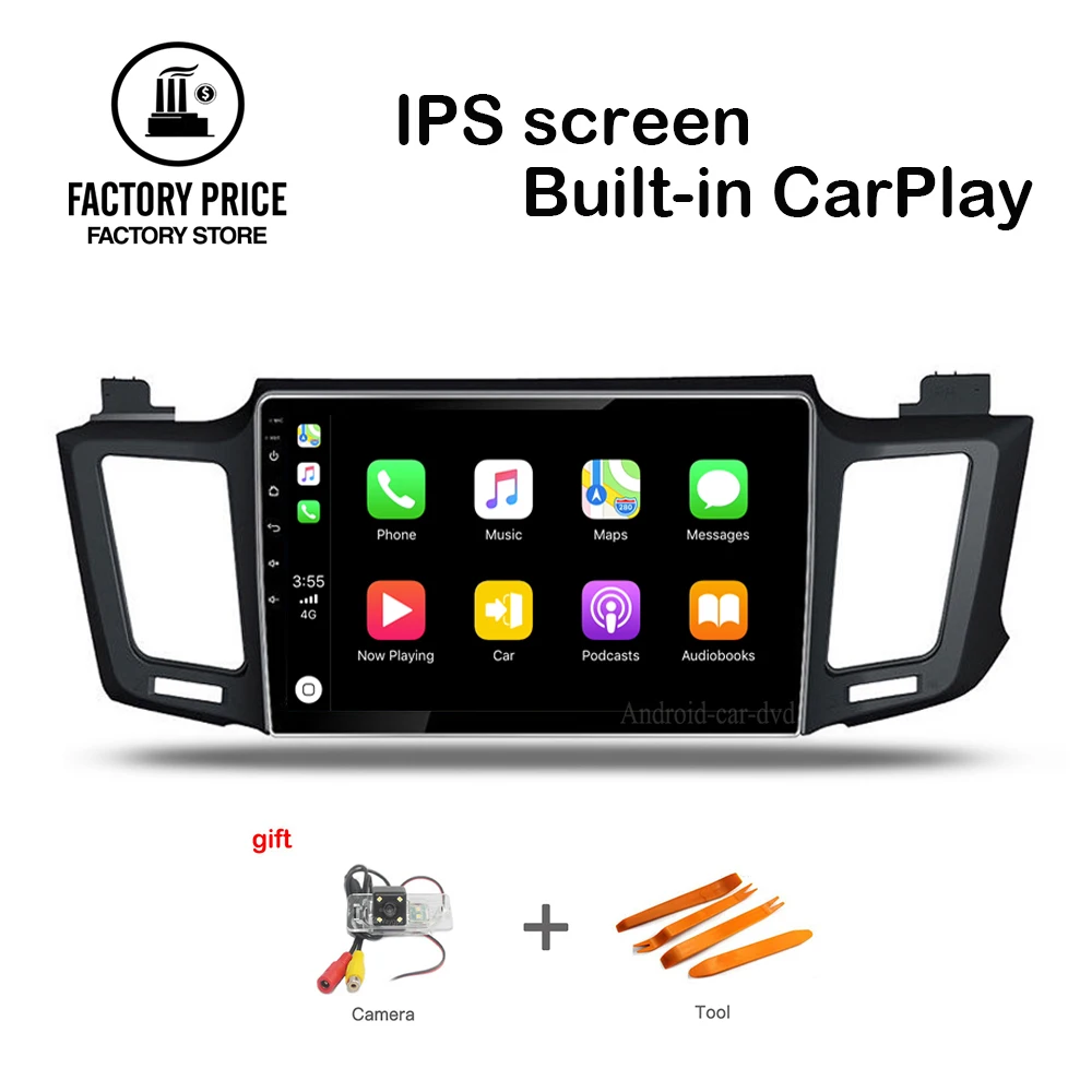 Perfect 10.1 inch Android 8.1 Octa-core GPS navigation Head Unit carplay IPS TOYOTA RAV4 2013 2014 2015 2016 2017 2018  Radio Bluetooth 0 Perfect 10.1 inch Android 8.1 Octa-core GPS navigation Head Unit carplay IPS TOYOTA RAV4 2013 2014 2015 2016 2017 2018  Radio Bluetooth 0