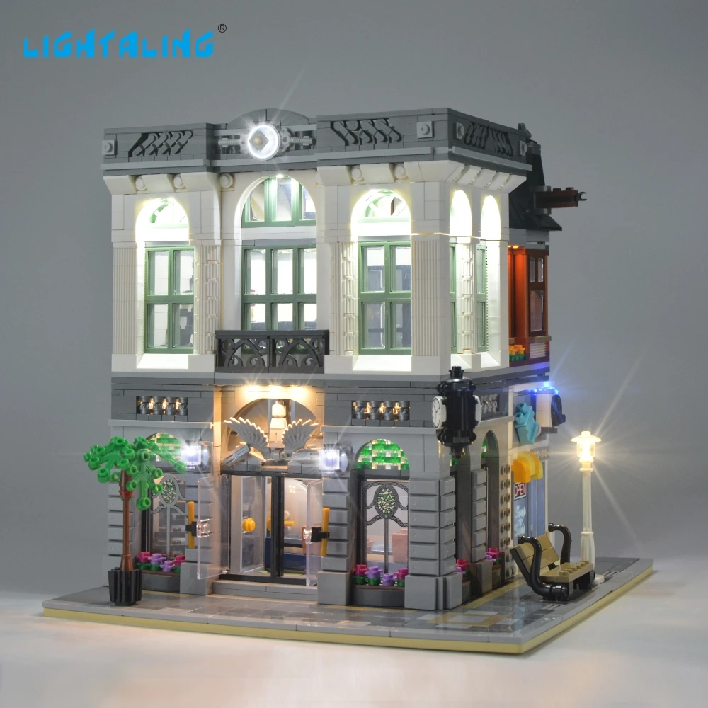 Осветительный светодиодный комплект для Creator Brick Bank 10251 Light Set(не включает модель