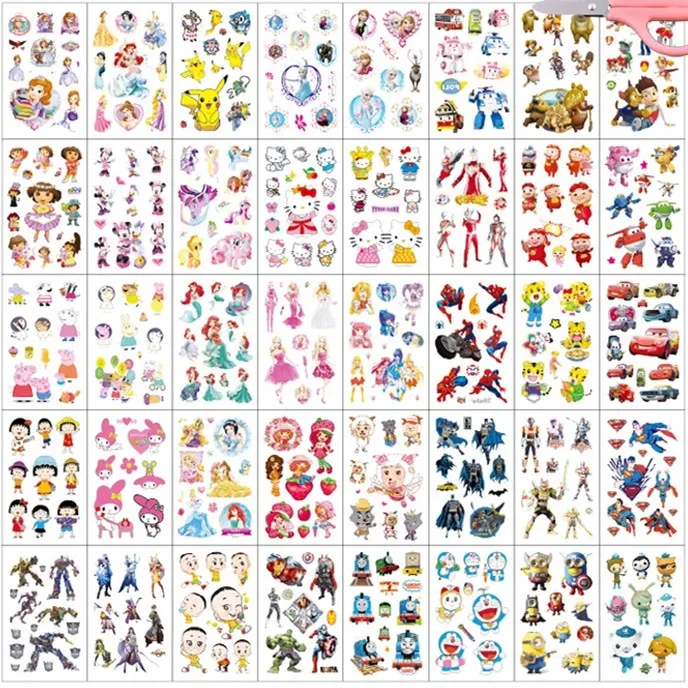 40 قطعة/المجموعة للماء المؤقتة الوشم الجسم الفن لطيف الكرتون نمط طباعة الجمال للأطفال النساء وهمية الوشم 40 قطعة/المجموعة للماء المؤقتة الوشم الجسم الفن لطيف الكرتون نمط طباعة الجمال للأطفال النساء وهمية الوشم