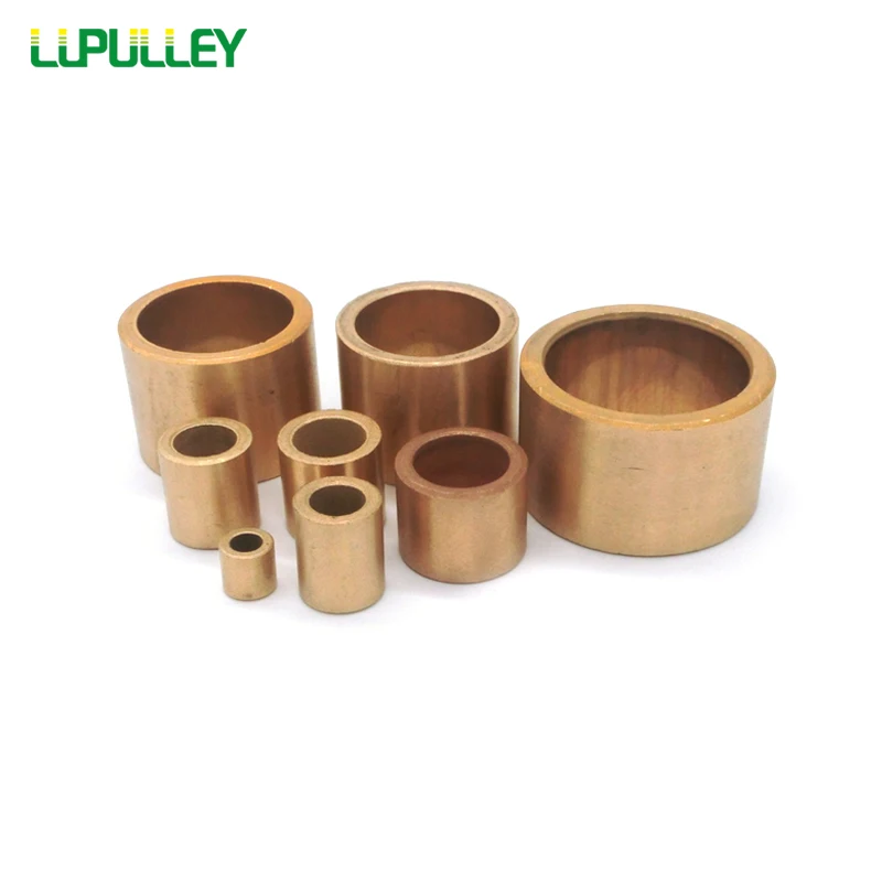 LUPULLEY 1 шт. латунная медная втулка подшипника 20x28x20 мм 20x30x30 28x35x40 Гладкая для