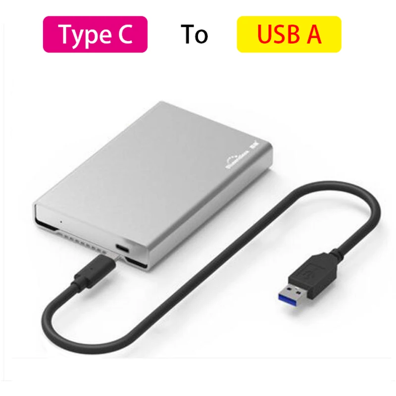 Полностью металлический алюминиевый корпус для жесткого диска usb 3 1 type C caddy 2 5