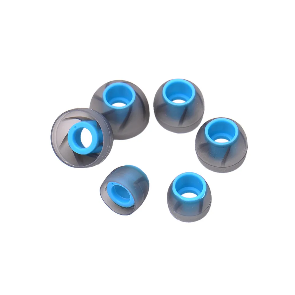 

3 pairs In Ear Bud Earphone Tips Headphones Covers Gel Tip Case Replacement Silicone Earbuds Ear Tips for Ears MP3 MP4 Headset