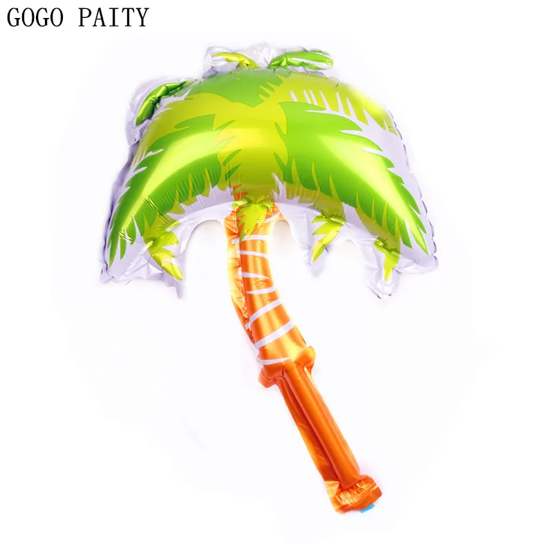 GOGO PAITY Free Shipping New Mini Coconut Tree Aluminum Balloon Festival Party Decorative Inflatable Toys Wholesale | Дом и сад