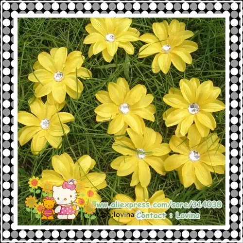 

Free shiping 1dozen many color 4" Tropical lily Flower baby hair flower+clip Flowers/Baby,/Headbows,Children Head Accessories