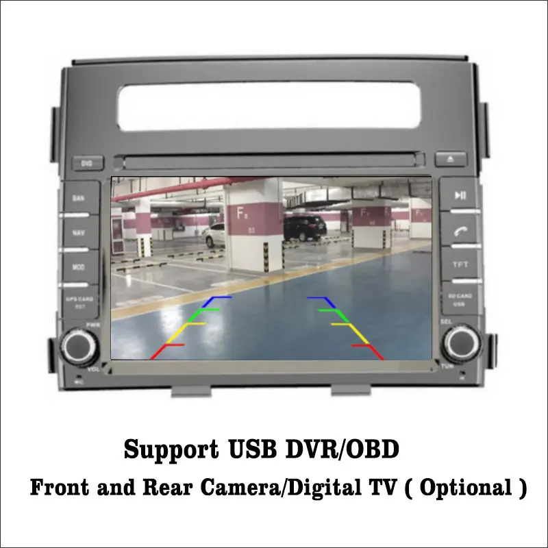 Top Liislee Android 7.1 2G RAM For Kia Soul 2012~2013 Car Radio Audio Video Multimedia DVD Player WIFI DVR GPS Navi Navigation 4