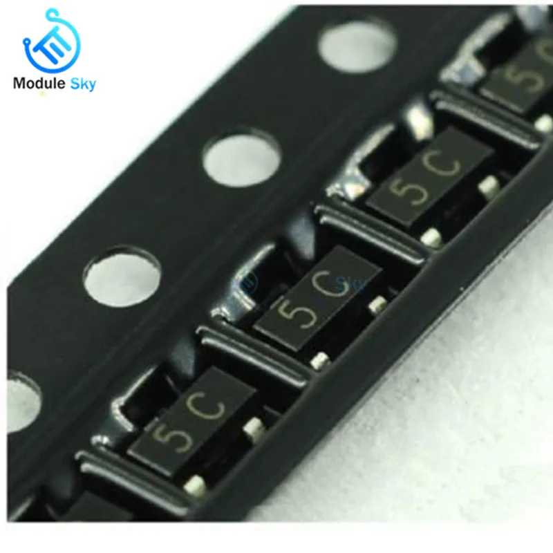 100 шт. BC807 40 транзисторы PNP SMD Триод 45В 0.5A SOT23|smd sot23|smd transistor pnpsmd |