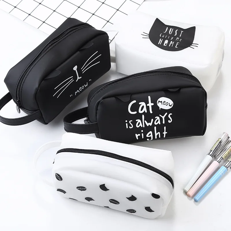 

2017 New Large Pencil Case Silicone Students School Supplies Gifts Bts Stationery Pencil Box Pencil Bag