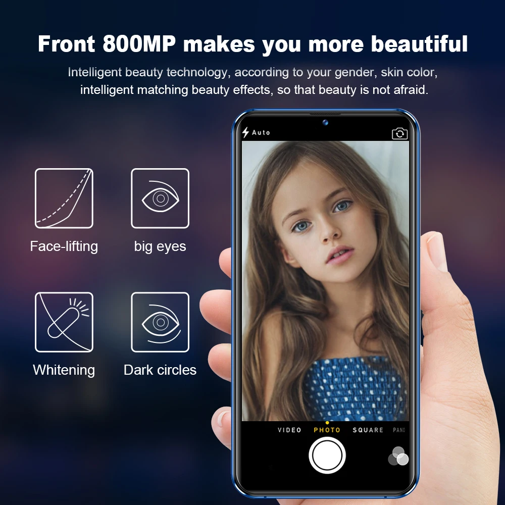 New Gobal Mobile Smart Android Phone P30 Pro 6.26'' HD Drop Screen 6GB+64GB CHAOAI 3g Smartphone