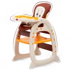 Vrigin Mary Fashion Folding Portable Quality Baby Dining Chair Baby Dining Table Multifunctional Child High Dining Chair