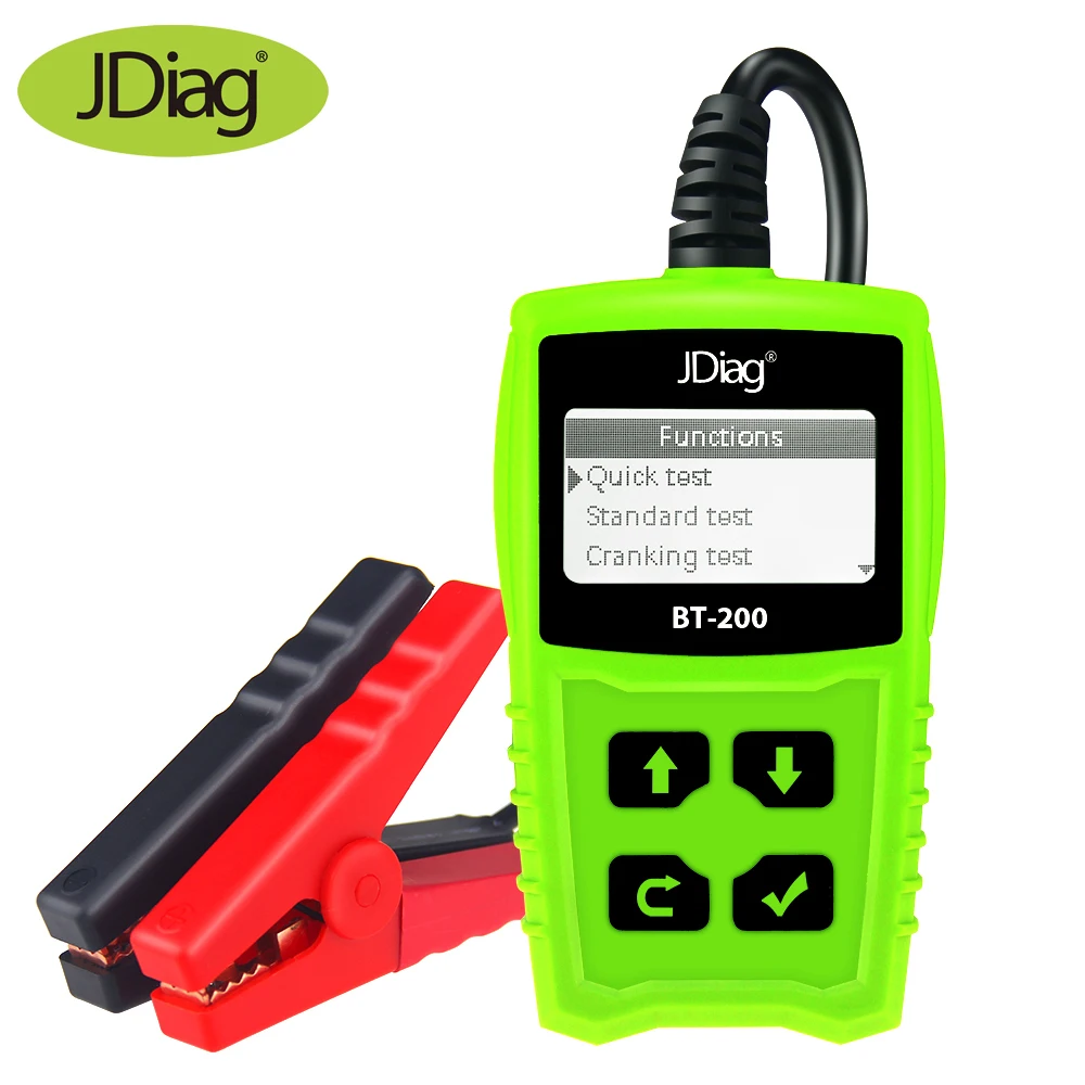 Buy JDiag BT200 Auto Battery Tester 12V Car Battery Life Detector Voltage CCA