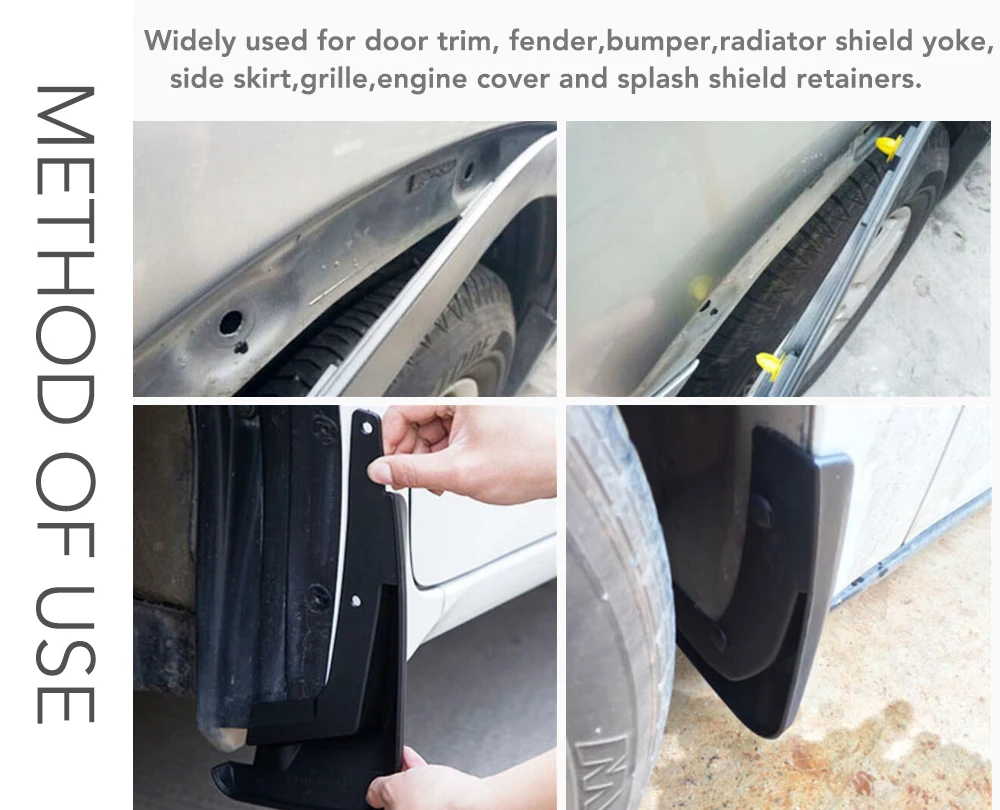 Universal Mixed Clips for DACIA SANDERO STEPWAY Dokker Logan Duster Lodgy