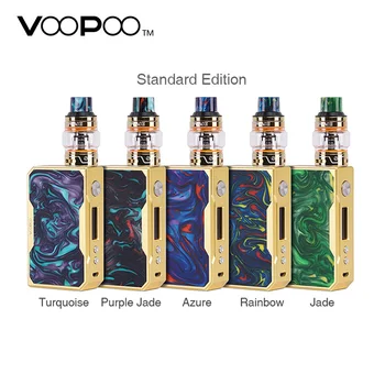 

New 157W VOOPOO DRAG TC Kit with UFORCE Tank 1.8ml/5ml & U4 0.23ohm Quadruple/U2 0.4ohm Dual Coil no 18650 battery e-cig vape