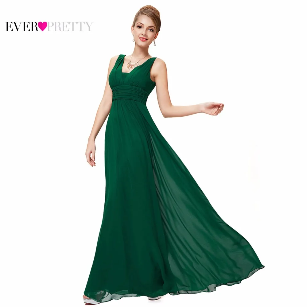 US $37.04 Formal Evening Dresses Ever Pretty Ep08110 Elegant Black Deep VNeck Ruched Bust Maxi Woman 2020 Elegant Evening Dresses Gowns