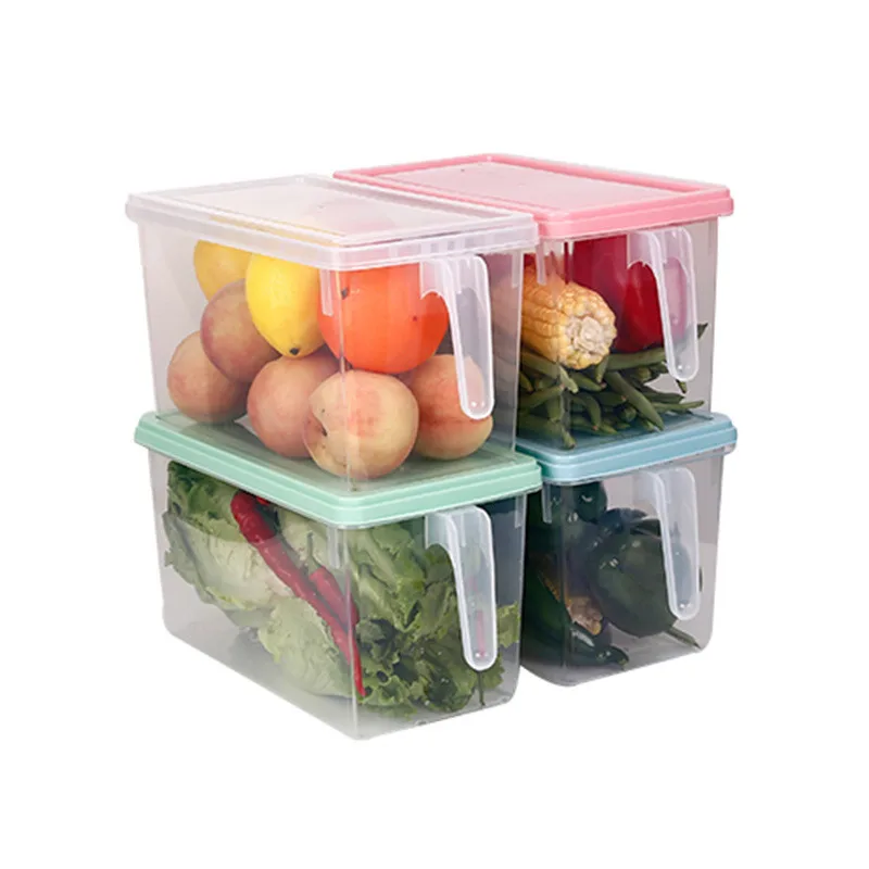 Кухня прозрачный PP ящик для хранения зерна контейнер для хранения фасоли содержит герметичный Домашний Органайзер пищевой контейнер-холодильник ящики для хранения