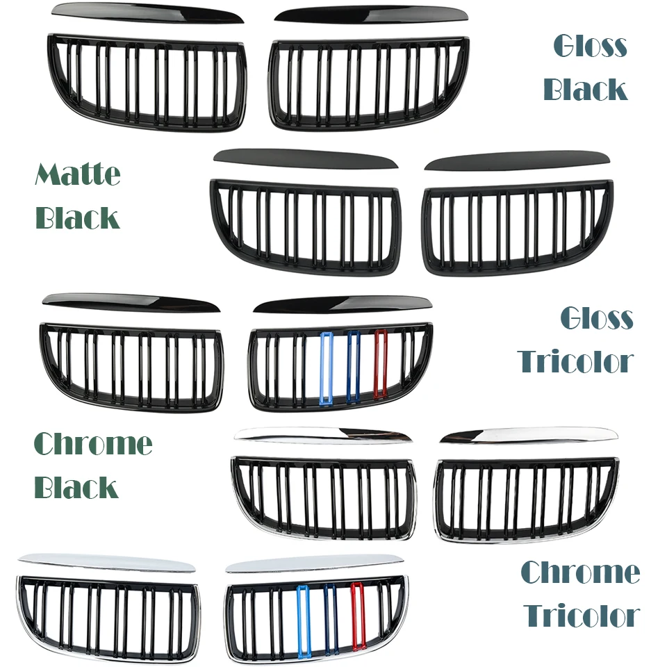 Автомобиль Стайлинг почек Модифицированная гоночная решетка для BMW E90 гриль BMW E91 Touring BMW 3 серии 2005 2006 2007 2008 салун аксессуары