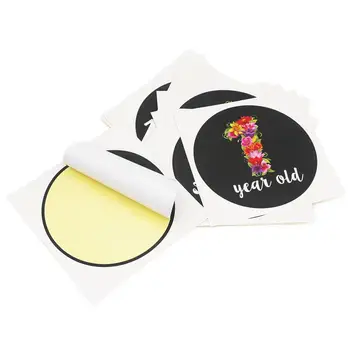 

1 Set Baby Milestone Blanket Monthly Sticker Photography Prop Background Blankets Boy Girl Photo Accessories