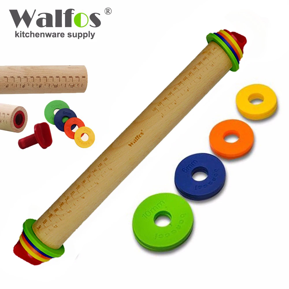 

2016 new Quality DIY Kitchen Rolling Pin Fondant Paste Cake Roller Cake Bakeware Tool-wooden rolling pin
