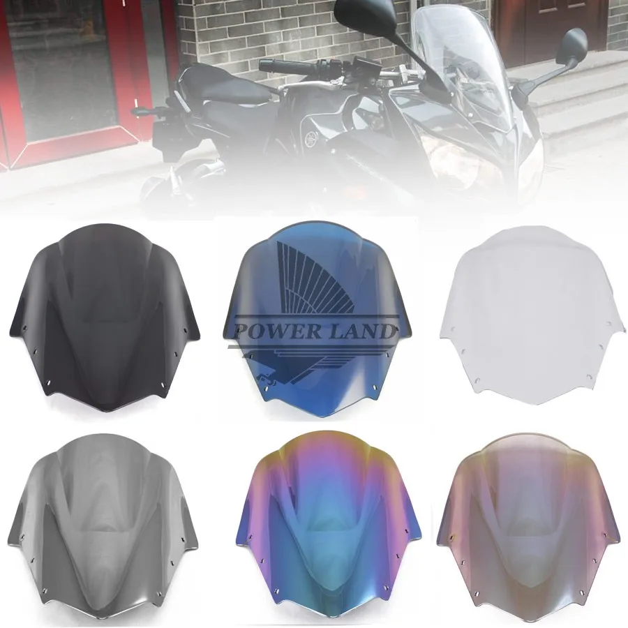 

Motorcycle Windshield Windscreen Wind Deflector Bike Scooter Windscreen Motocicleta For Yamaha FZ1 Fazer FZ1S FZS1000S 2006-2011