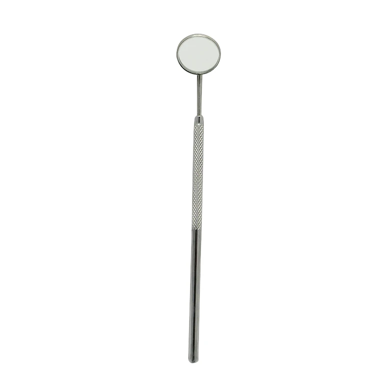 New Useful 1 Mirror + 1 Handle Size 4 Stainless Steel Dental oral