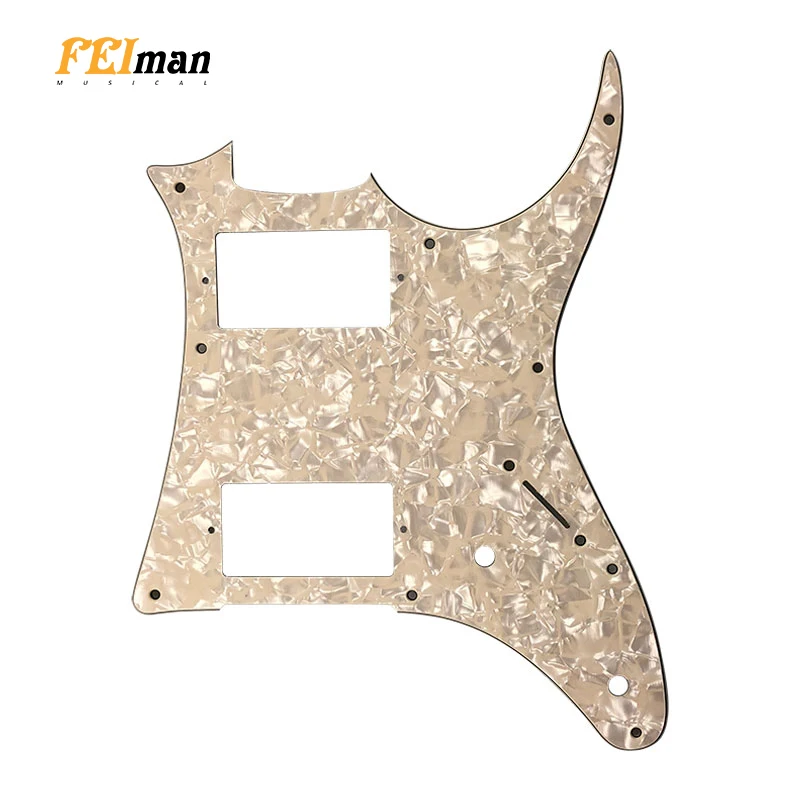 

Pleroo Guitar parts pickguards suit for Japan MIJ Ibanez GRX20 Guitar best quality HSS Pick guard Music Replacement Accessory