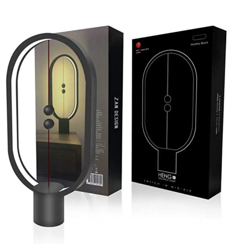 

Heng Balance Lamp LED Night Light Intelligent mid-air Switch USB Powered LED lamp for Valentine's Day birthday gift Night Lamp