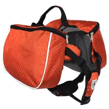 Водонепроницаемый рюкзак для собак для тренировок переноска для домашних животных Открытый регулируемый светоотражающий походный рюкзак для бега для больших собак(S/M/L