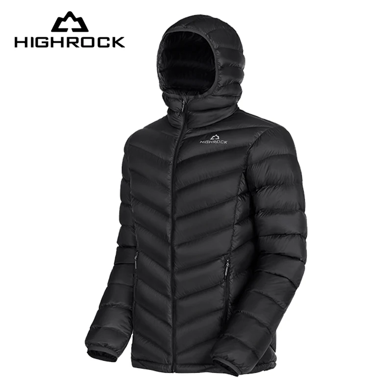 

High rock Men S102 Light and Warm Waterproof Down Jacket