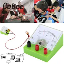 Cobee указатель Амперметр 2,5 диапазон 3A измеритель тока панель обнаружения физика обучающий инструмент школьные принадлежности