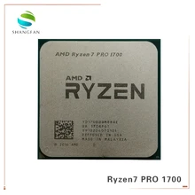 AMD Ryzen 7 PRO 1700 R7 PRO 1700 3,0 ГГц Восьмиядерный процессор с шестью резьбой 65 Вт YD170BBBM88AE разъем AM4