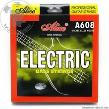 6 Наборы для ухода за кожей Alice A608(4) шестиугольная Ядро Никель сплава ран Гитары строки 1st-4th электрический бас Строки