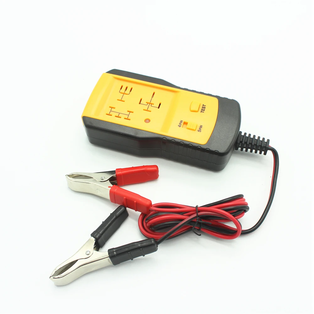 AE100 Automotive Relay Tester for 12V Car Auto Battery Checker Electrical Testers & Test Leads