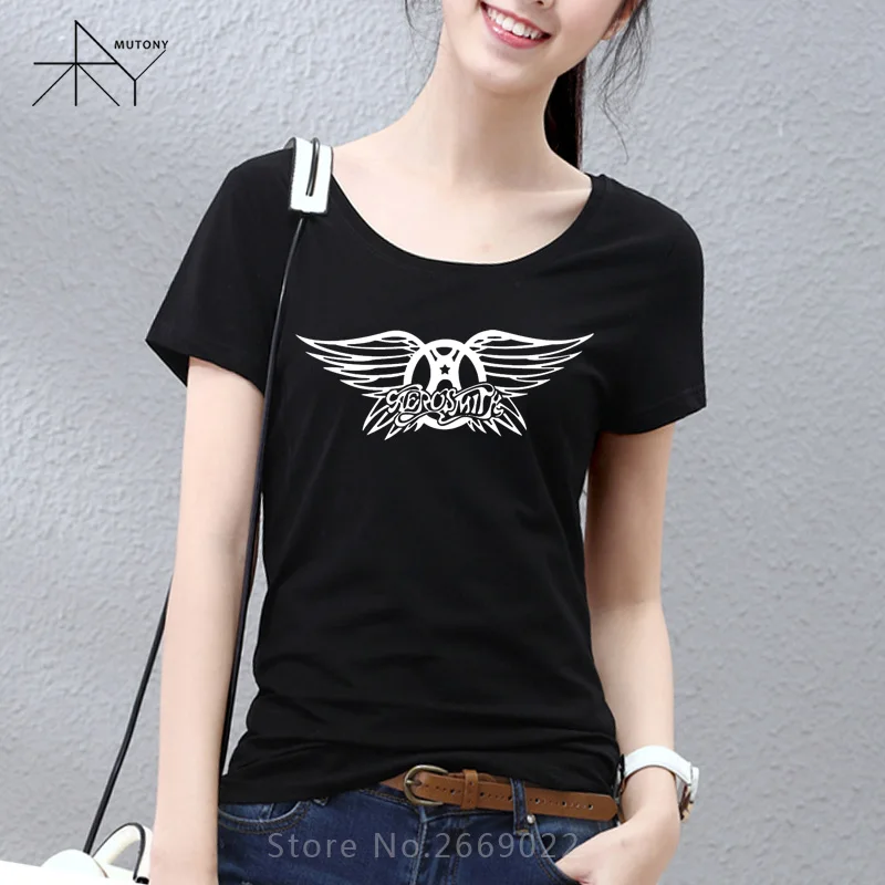 ΞAerosmith T Shirt New ∞ Summer Summer Style Women Rock Band T ₪ shirts